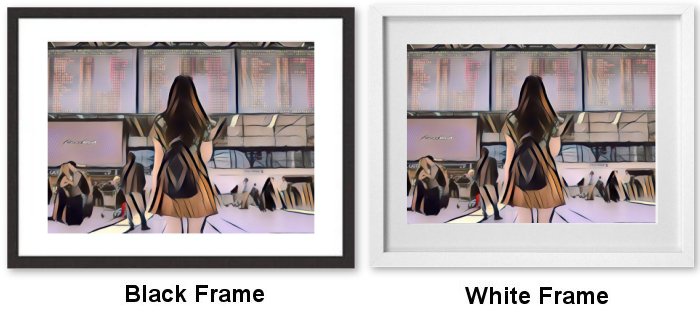 Departure Framed Print